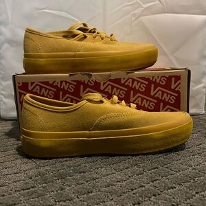 Yellow suede Vans, women’s 5.5/ Men’s 4